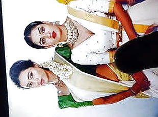 Anju & Saniya Hot Cum Tribute