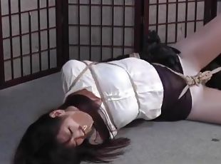 asiatisk, teenager, japans, bdsm, fetish, solo, bondage