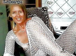Lukerya in a white net 2