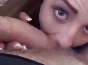 That time Katie could not stop sucking my dick (homemade)