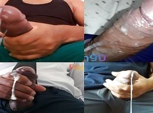 Sexy Boy Cumshot Orgasm Compilation - Thick Cum Load With Moaning O...