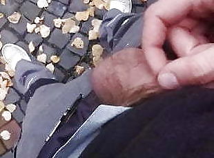 Outdoor Handjob amateur