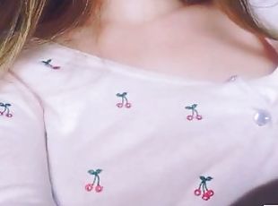 Just a skinny girl horny and naughty playing with my boobs.Where do...