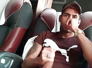 Huge cock in bus 2