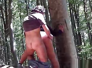 Spontaneous Sex In The Woods with Adventure