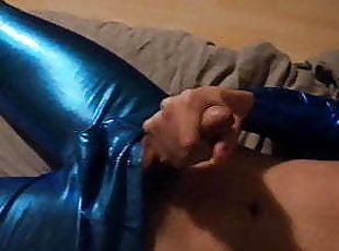 masturbation, gigantisk-kuk, gay, latex, twink