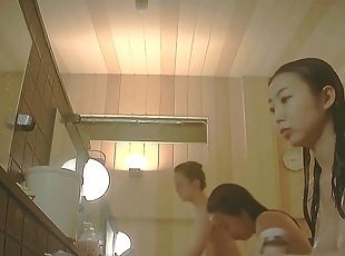 aasialainen, kylpy, japanilainen, kamera, tirkistely, suihku