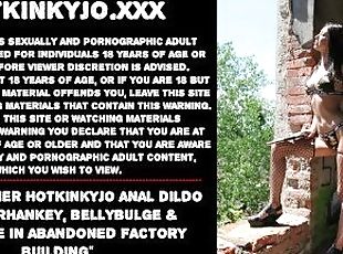 Sexy soldier Hotkinkyjo anal dildo from mrhankey, bellybulge & prol...