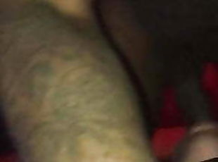 doggy, blowjob, handjob, svelging, fingret, cum, knulling-fucking, tattoo, suging