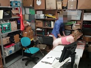 Shoplifter Bonnie Grey And Maya Bijou Get Slammed