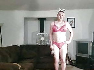 transsexuelle, amateur, culotte, jeune-18, lingerie, américaine, mignonne, britney, solo