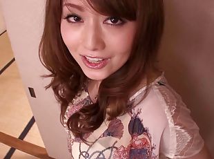 Cuddly Japanese babe riding a cock hardcore in a spicy pov action