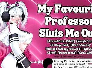 Cute College Girl Becomes Professor's Fucktoy! Roleplay ASMR ???? E...