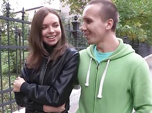 russisk, amatør, hardcore, par, utrolig, realitet