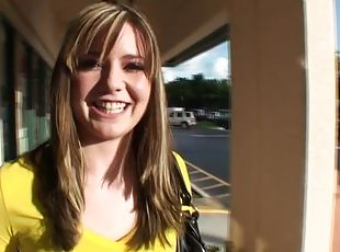 Cheerful Kacey Jones gets fucked in POV video
