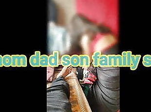 Indian housewife sucks dad's and son’s dicks and swallow...
