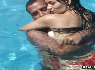 al-aire-libre, hardcore, latino, pareja, brasil, piscina
