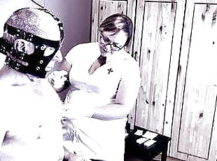 Dominatrix Mistress April - Saline titty injection