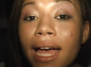 amatør, ebony, interracial, hardcore, hjemmelaget, par, pov