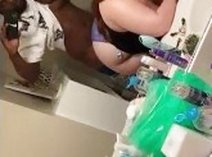 OF @noturbabymoms Redhead BBW Pawg gets fucked by BBC step bro in p...