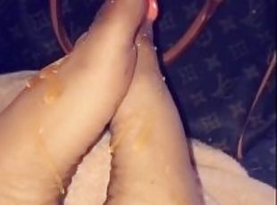 Sweet Feet .::. Cum lick the Honey and Whipped Cream from my toes, ...