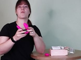Unboxing - Silicone Couples Vibrator Sex Toy with Remote, Vibration...
