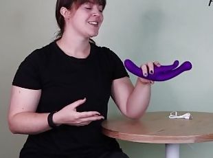 Toy Review - Blush Wellness G Wave Easy Grip Rabbit Vibrator, Court...