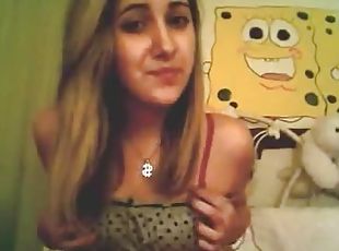 cona-pussy, amador, adolescente, caseiro, excitante, webcam, sozinho, depilada