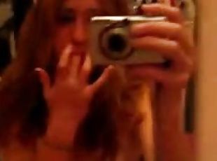 Naughty Teen Masturbates In Front Of The Camera