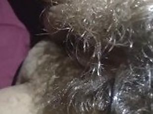 VERY Hairy FART FETISH Slut Shows Hirsutism Hirsute Hairest Pink Pu...