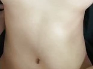 Thai teen fuck without condom. Can’t hold his cum longer than a min...