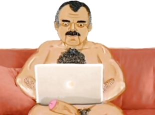 cartoon Gaybear: Buscando sexo en internet (capitulo1 parte1) 