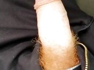 Tiny ginger dick coming out to play and say hello