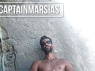 masturbación, al-aire-libre, público, amateur, polla-enorme, gay, cámara, playa, voyeur, pajeándose