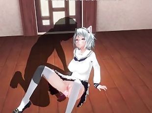 masturbação, orgasmo, aluna, professor, anal, brinquedo, hentai, engraçado, 3d