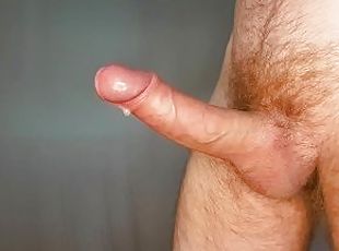 masturbation, orgasme, amateur, ejaculation-sur-le-corps, énorme-bite, branlette, ejaculation, solo, gros-plan