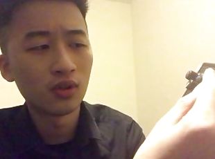 asiatisk, orgasme, amatør, bøsse, spiller, bdsm, synsvinkel, webcam, fetish, solo