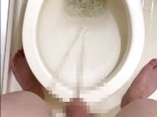 pisser, amateur, gay, japonais, point-de-vue, solo