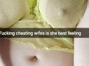 Fucking cheating wife`s pussy is the best feeling ever - Cuckold Sn...
