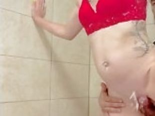 Vacation Daytona Beach Pregnant Hottie Sucks and Fucks me in the Ba...