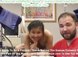 $CLOV Become Doctor Tampa & Give Gyno Exam To Bratty Raya Nguyen As...