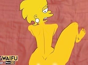 ADULT LISA SIMPSON PRESIDENT - 2D Real Cartoon Big ANIMATION Ass Bo...
