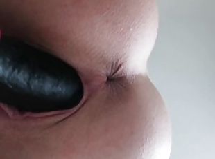 Beautiful zoom Ass Worship & dildo