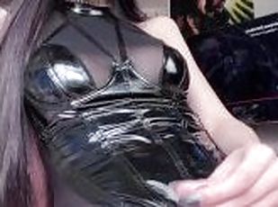 masturbation, amateur, énorme-bite, ados, jouet, fétiche, latex, goth, domination, bite