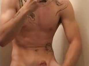 masturbation, amateur, ados, solo, tatouage