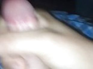 mastubasi, amatir, cumshot-keluarnya-sperma, remaja, seorang-diri, penis