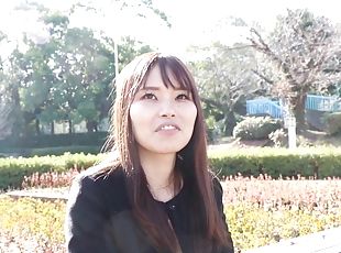 asiatisk, amatør, japansk, intervju-interview