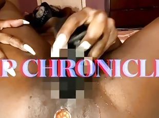 hot ebony cyberwhore masturbates and squirts - WAP CHRONICLES S3, E...