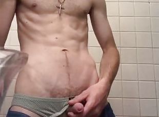 baignade, masturbation, amateur, ejaculation-sur-le-corps, gay, maison, secousses, mignonne, solo, minet