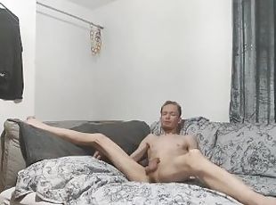 onani, skinny, cumshot, stor-pikk, tenåring, homofil, handjob, cum, europeisk, euro